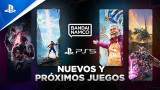 Bandai Namco  Tráiler de inmersión de los nuevos juegos y próximos lanzamientos para PS5 [upl. by Ellehcam]