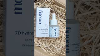 Moody 7D Hydroburst Dew IT Face Serum hyaluronicacid trending moody youtubeshorts music [upl. by Htevi]