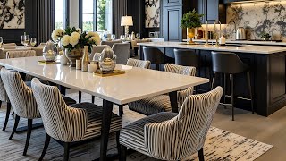 Trendy Modern Dining Room Decorating Ideas 2025 Dining Table amp Home Interior Design Tips [upl. by Loring]