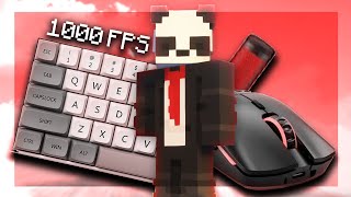 Thocky Keyboard  Clicky Mouse ASMR  Bedwars [upl. by Milah]