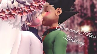 MmdHxH Killua and Gon Wedding [upl. by Charyl]