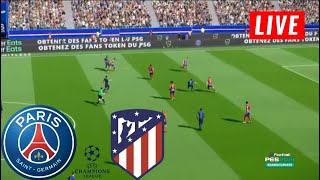 🔴LIVE Psg x Atletico de Madrid • Uefa Champions League 202425 • GAMEPLAY PES 21 [upl. by Annaj]