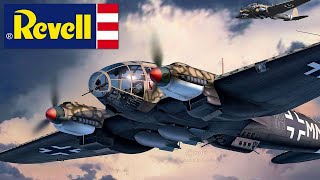 Heinkel He111 H6 Full video build  REVELL [upl. by Chandless922]