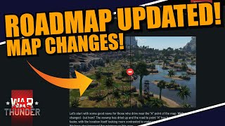 War Thunder  ROADMAP CHANGES TANK MAPS getting BETTER NO MORE spawn camping [upl. by Barrow647]