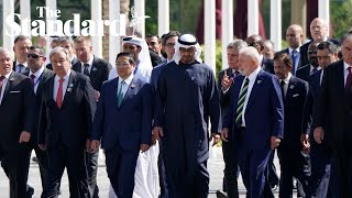 COP 28 Day 1 Watch world leaders discuss climate change in Dubai [upl. by Ahsemed]