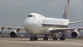 Heavies landing at Schiphol Amsterdam Airport [upl. by Hollington]