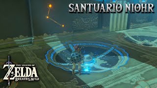 ZELDA BREATH OF THE WILD  Santuario de Niohr [upl. by Middle292]