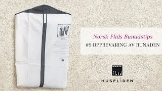 Norsk Flids Bunadstips 5 Oppbevaring av bunaden [upl. by Nylime33]