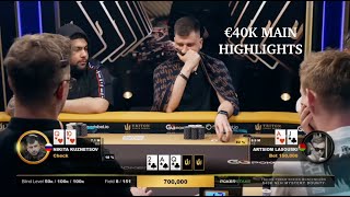 Triton Poker Series Montenegro 2024 Event 5 40K NLH 7 Handed MYSTERY BOUNTY Day 2  Part 7 [upl. by Kurman]