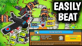 How to Beat MOAB MADNESS EASILY in BTD6 🐵 [upl. by Salas460]