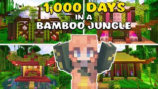 🎍I Survived 1000 Days in a Bamboo Jungle  Minecraft  FULL MOVIE   Part 2 [upl. by Yespmed]