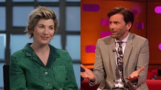 David Tennant ampJodie Whittaker share matching stories about hearing eachother get cast as the Doctor [upl. by Cindra752]