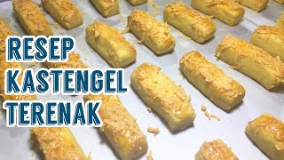 RESEP KASTENGEL TERENAK  resep kue lebaran [upl. by Lilyan]