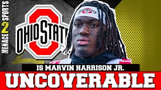 Is Ohio State Football WR Marvin Harrison Jr UNCOVERABLE [upl. by Eecyaj605]