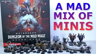 Dungeon of the Mad Mage Board Game Miniature Review [upl. by Alleroif]