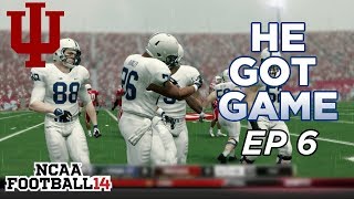 NCAA Football 14 Dynasty  Indiana Hoosiers  Saquon Barkley Showdown  Ep 6 [upl. by Oiznun]