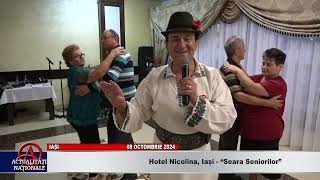 IAȘI  HOTEL NICOLINA  SEARA SENIORILOR  PARTEA 2  08102024 [upl. by Cleodell]