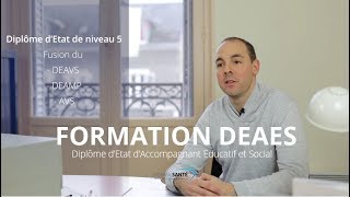 Formation DEAES Diplôme dEtat dAccompagnant Educatif et Social [upl. by Aikin]