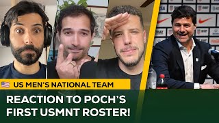 USMNTS New Manager POCHETTINOS First Roster Reaction [upl. by Akcirehs727]