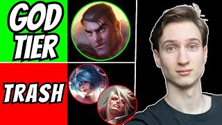 Wild Rift TIER LIST Patch 44D [upl. by Tuchman456]