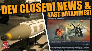 War Thunder  DEV CLOSED LAST datamines amp NEWS for the ROADMAP from TODAY [upl. by Martyn146]