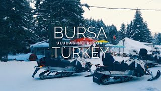 BURSA  Uludag Ski Resort Tour  Turkey [upl. by Aicined580]