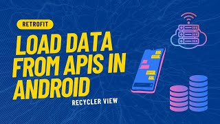 Load data from Api and show in RecyclerView using Retrofit Android 2023  RecyclerView [upl. by Manolo]