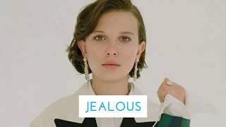 Millie Bobby Brown Singing quotJealousquot by Labrinth InstaStory 17118 [upl. by Anoiek]