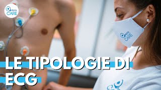 🔷Omnyacare Le Varie tipologie di ECG Elettrocardiogramma [upl. by Haerle]