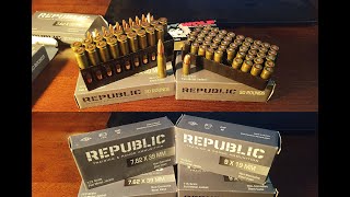 REPUBLIC Training amp Range Ammunition 762 x 39mm 9mm Barnaul Plant Made in Russian [upl. by Wilkie]