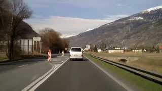 From Brig to Goppenstein 4X  Switzerland  2010 HD [upl. by Enileoj208]