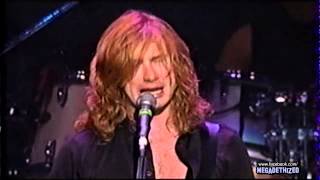 Megadeth  Live In Salt Lake City 2000 Full Concert mG [upl. by Ajad]