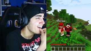 ROIER JUEGA MINECRAFT HARDCORE CON RIVERS [upl. by Adlen689]