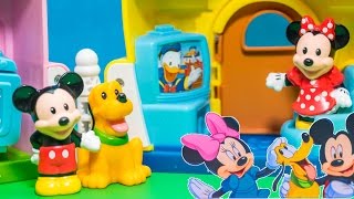 Exploring the Mickey Mouse Little People House and Play Set [upl. by Alejandro]