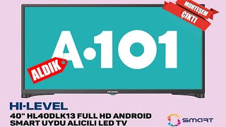 ŞOK OLDUK İnanılmaz Performans HI Level 40DLK13 FHD SMART TV Kutu Açılım Ve Detaylı İnceleme [upl. by Itsuj615]