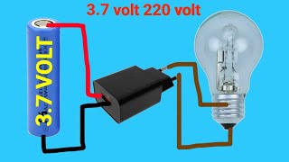 37 VOLT 220 VOLT İNVERTER DEVRESİ  ESKİ ŞARJ ALETİNDEN  MINI INVENTER 37 TO 220  DIY [upl. by Zweig515]