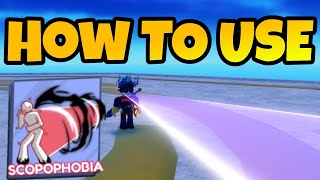 How To Use The Scopophobia Ability In Roblox Blade Ball [upl. by Kenneth]