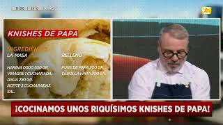 ¿Cómo hacer knishes de papa La receta de Claudio Guarnaccia en Hoy Nos Toca a las Diez [upl. by Nav]