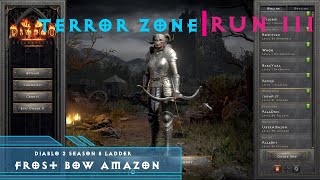 Diablo 2 Frost Bow Amazon Terror Zone Run III [upl. by Uriel]