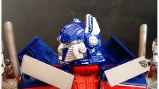 Transformers Rotf Optimus Prime Custom head with face showing [upl. by Nodgnal]