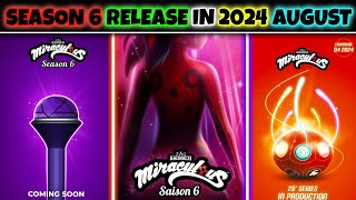 Miraculous Ladybug Season 6 Release In August 2024  Miraculous Ladybug S6 In Hindi Release [upl. by Amlez]