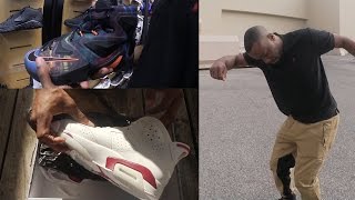 Dabbing On The HYPEBEAST HEATJordan Maroon 6 Early SneakerHead Shoe Vlog Ep18 [upl. by Yrogiarc]