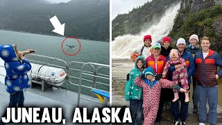 WE FOUND SOMETHING AMAZING Glacier Bay amp Juneau Alaska  Travel with Family Fun Pack [upl. by Gray]