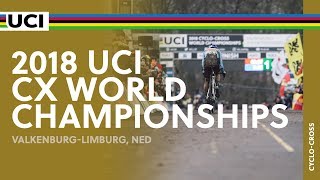 2018 UCI Cyclocross World Championships  ValkenburgLimburg NED  Men Elite [upl. by Ot]