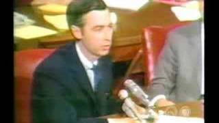 Mr Rogers 6minute 20 Million Presentation to the US Senate [upl. by Towers481]