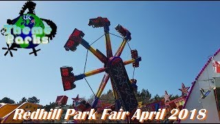 Redhill Park Bournemouth Fun Fair April 2018 4K [upl. by Erhard]