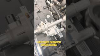 Chevy Cruz 18 thermostat housing removal [upl. by Ayekin]