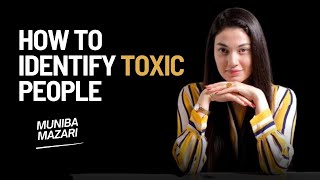 How to Identify Toxic People Muniba Mazari viralmotivational youtubeshorts [upl. by Nnyluqcaj]