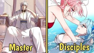 He Was OP But Lost All His Powers And Now His Female Disciples Are After Him Manhwa RECAP IN HINDI [upl. by Farr]