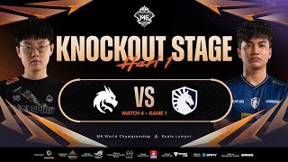 ID M6 Knockout Stage Hari 1  TEAM SPIRIT VS TEAM LIQUID ID  Game 1 [upl. by Yesdnil]